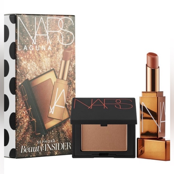 NWT NARS Laguna Sephora Birthday Mini Set Bronzing Powder + Afterglow Lip Balm - Picture 3 of 6